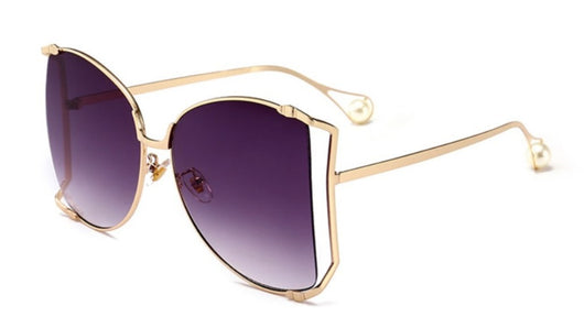 Gafas de Sol Cuadradas para Mujer con Marco Metálico - Image 15