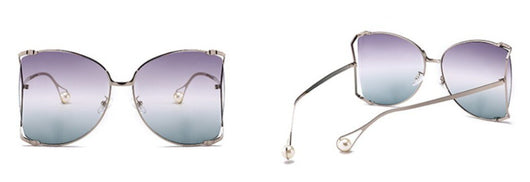 Gafas de Sol Cuadradas para Mujer con Marco Metálico - Image 20
