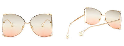 Gafas de Sol Cuadradas para Mujer con Marco Metálico - Image 22