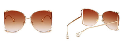 Gafas de Sol Cuadradas para Mujer con Marco Metálico - Image 24