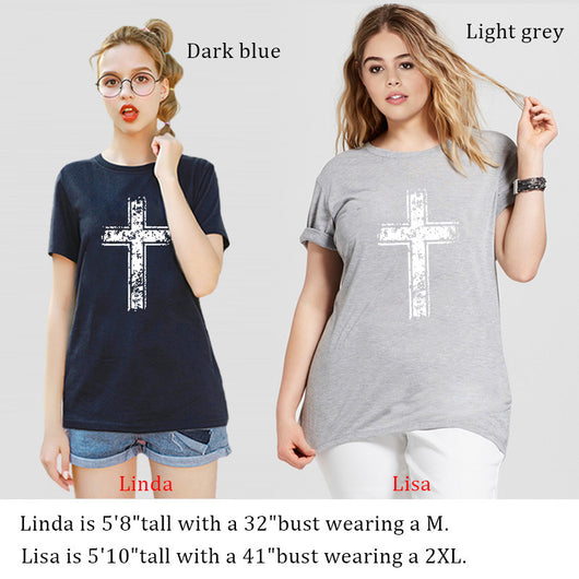 Camiseta de Algodón Cross para Mujer - Manga Corta - Image 11