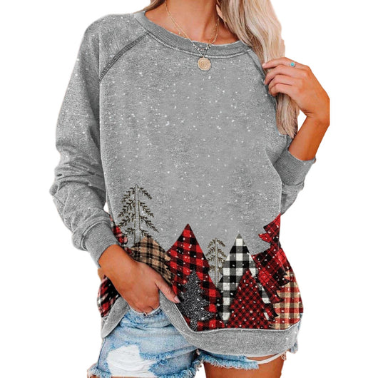Sudadera Estampada de Cuello Redondo y Manga Larga - Image 7