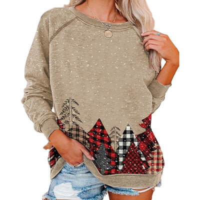 Sudadera Estampada de Cuello Redondo y Manga Larga - Image 8