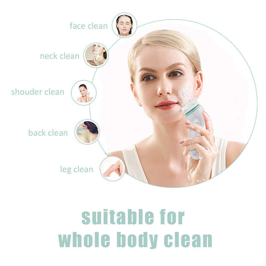 Cepillo Facial Eléctrico Impermeable para Limpieza Profunda - Image 12