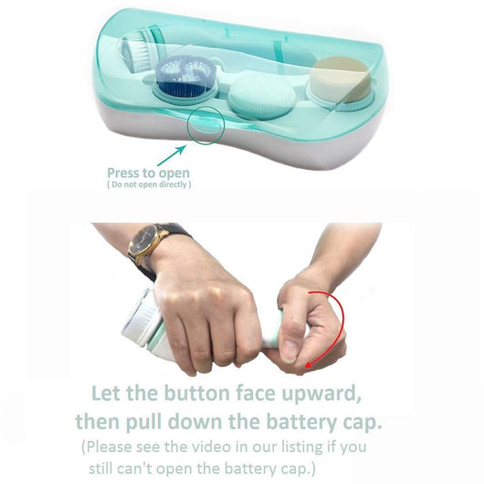 Cepillo Facial Eléctrico Impermeable para Limpieza Profunda - Image 15