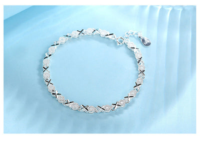 Pulsera de Plata Esterlina con Zirconia Cúbica - Diseño Geométrico para Mujer - Image 11