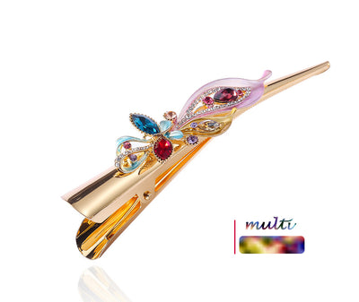 Pasador de Cabello Cristal Dorado Pintado - Image 18