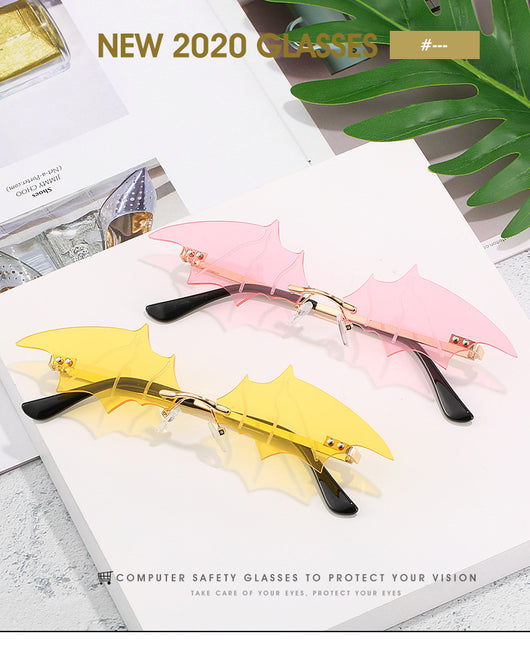 Gafas Personalizadas Forma Murciélago - Image 11