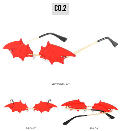 Gafas Personalizadas Forma Murciélago - Image 18