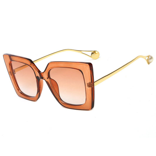 Gafas de Sol Cuadradas con Perla - Image 17