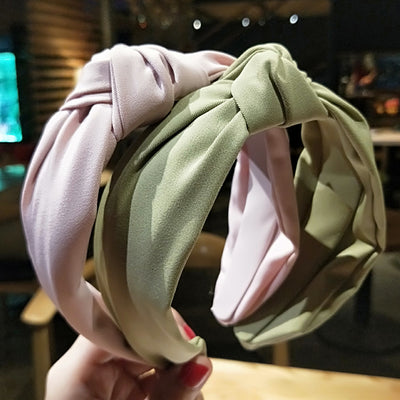 Banda para Cabello con Nudo de Tela - Image 2
