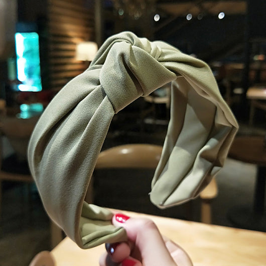 Banda para Cabello con Nudo de Tela - Image 7