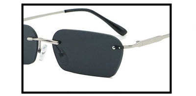 Gafas de Sol Rectangulares sin Marco - Protección Visual Premium - Image 10