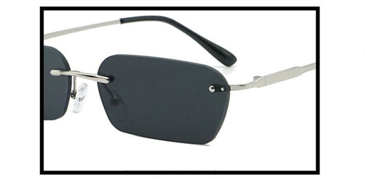 Gafas de Sol Rectangulares sin Marco - Protección Visual Premium - Image 10
