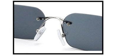 Gafas de Sol Rectangulares sin Marco - Protección Visual Premium - Image 11