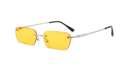 Gafas de Sol Rectangulares sin Marco - Protección Visual Premium - Image 15