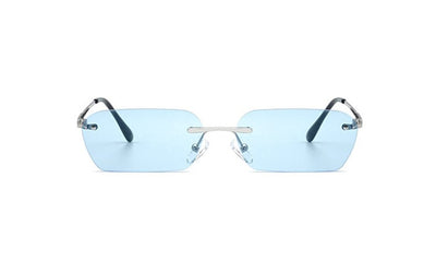 Gafas de Sol Rectangulares sin Marco - Protección Visual Premium - Image 18
