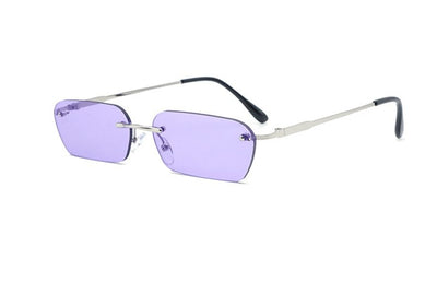 Gafas de Sol Rectangulares sin Marco - Protección Visual Premium - Image 21
