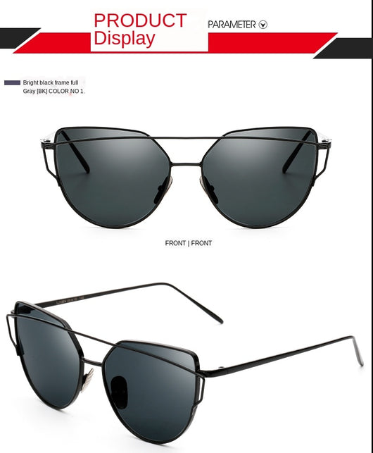 Gafas de Sol Vintage Doradas para Mujer - Image 24