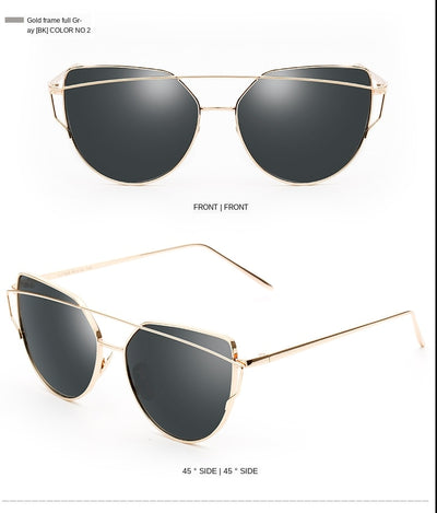Gafas de Sol Vintage Doradas para Mujer - Image 26