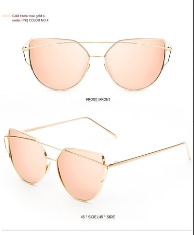 Gafas de Sol Vintage Doradas para Mujer - Image 28
