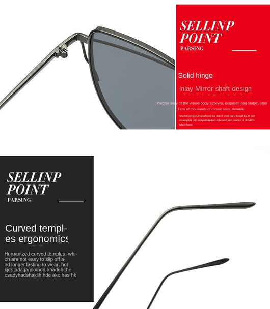 Gafas de Sol Vintage Doradas para Mujer - Image 33
