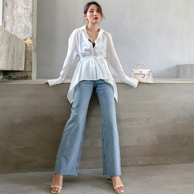 Blusa Blanca de Diseño Exclusivo para Mujer - Image 13
