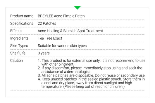 Parches de Árbol de Té para Acné - Ultra Delgados que Desvanecen Marcas - Image 18