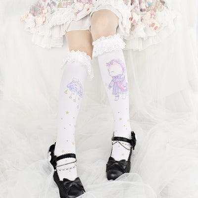 Calcetines de Encaje Delicado y Elegante - Image 5