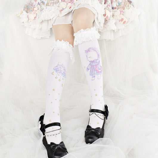 Calcetines de Encaje Delicado y Elegante - Image 5