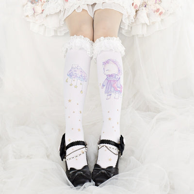 Calcetines de Encaje Delicado y Elegante - Image 6