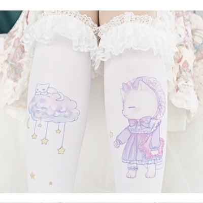 Calcetines de Encaje Delicado y Elegante - Image 7