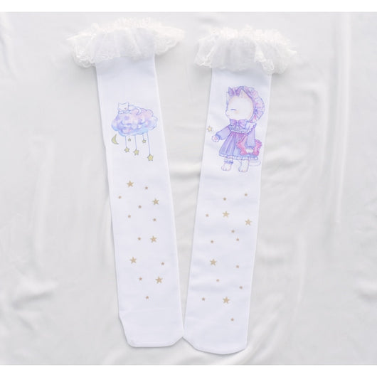 Calcetines de Encaje Delicado y Elegante - Image 8