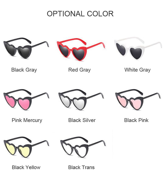 Gafas de Sol Corazón - Estilo Trendy Protección UV - Image 12
