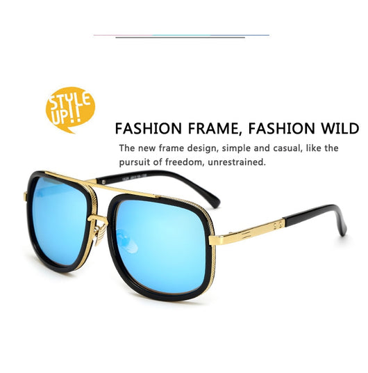 Gafas de Sol Cuadradas Flat Top Lujo - Diseño Unisex Estilo Celebrity - Image 17