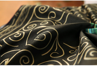 Funda de Cojín Terciopelo Estampado Geométrico Selva - Image 12