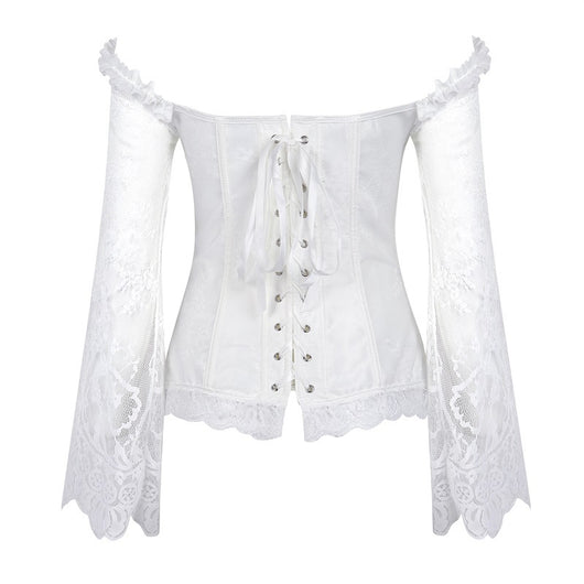 Corset Bustier Elegante con Mangas Largas - Estilo Steampunk y Gothic - Image 14