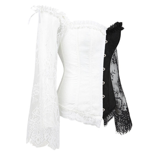 Corset Bustier Elegante con Mangas Largas - Estilo Steampunk y Gothic - Image 19