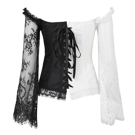 Corset Bustier Elegante con Mangas Largas - Estilo Steampunk y Gothic - Image 20