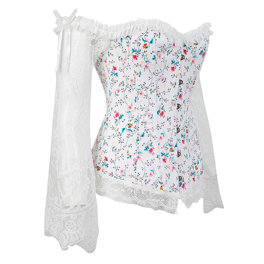 Corset Bustier Elegante con Mangas Largas - Estilo Steampunk y Gothic - Image 24