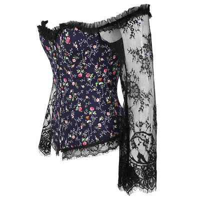 Corset Bustier Elegante con Mangas Largas - Estilo Steampunk y Gothic - Image 33