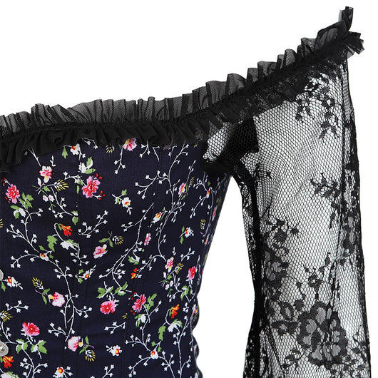 Corset Bustier Elegante con Mangas Largas - Estilo Steampunk y Gothic - Image 34