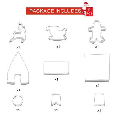 Moldes para Galletas Navideñas - Crea tu Casa de Jengibre - Image 16