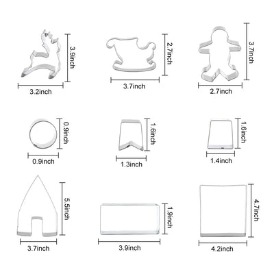 Moldes para Galletas Navideñas - Crea tu Casa de Jengibre - Image 17