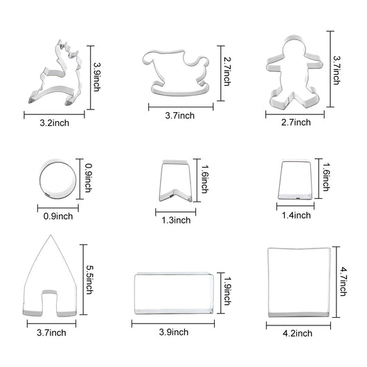 Moldes para Galletas Navideñas - Crea tu Casa de Jengibre - Image 17