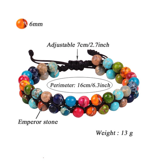 Pulsera de Piedras Naturales 7 Chakras 6mm - Image 7