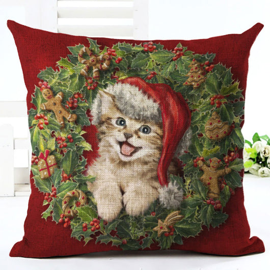 Almohada Navideña con Diseño Infantil - Image 22
