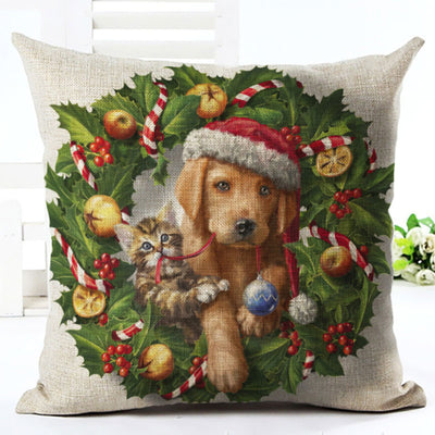Almohada Navideña con Diseño Infantil - Image 23