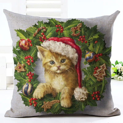 Almohada Navideña con Diseño Infantil - Image 26