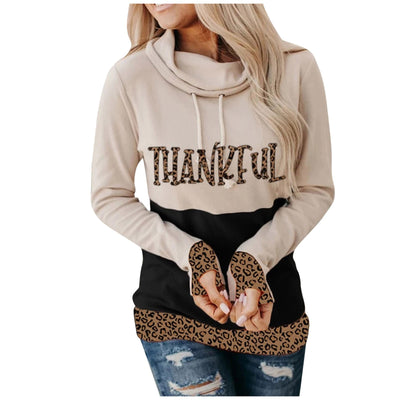 Suéter para Dama Estampado Leopardo con Letras Trendy - Image 10